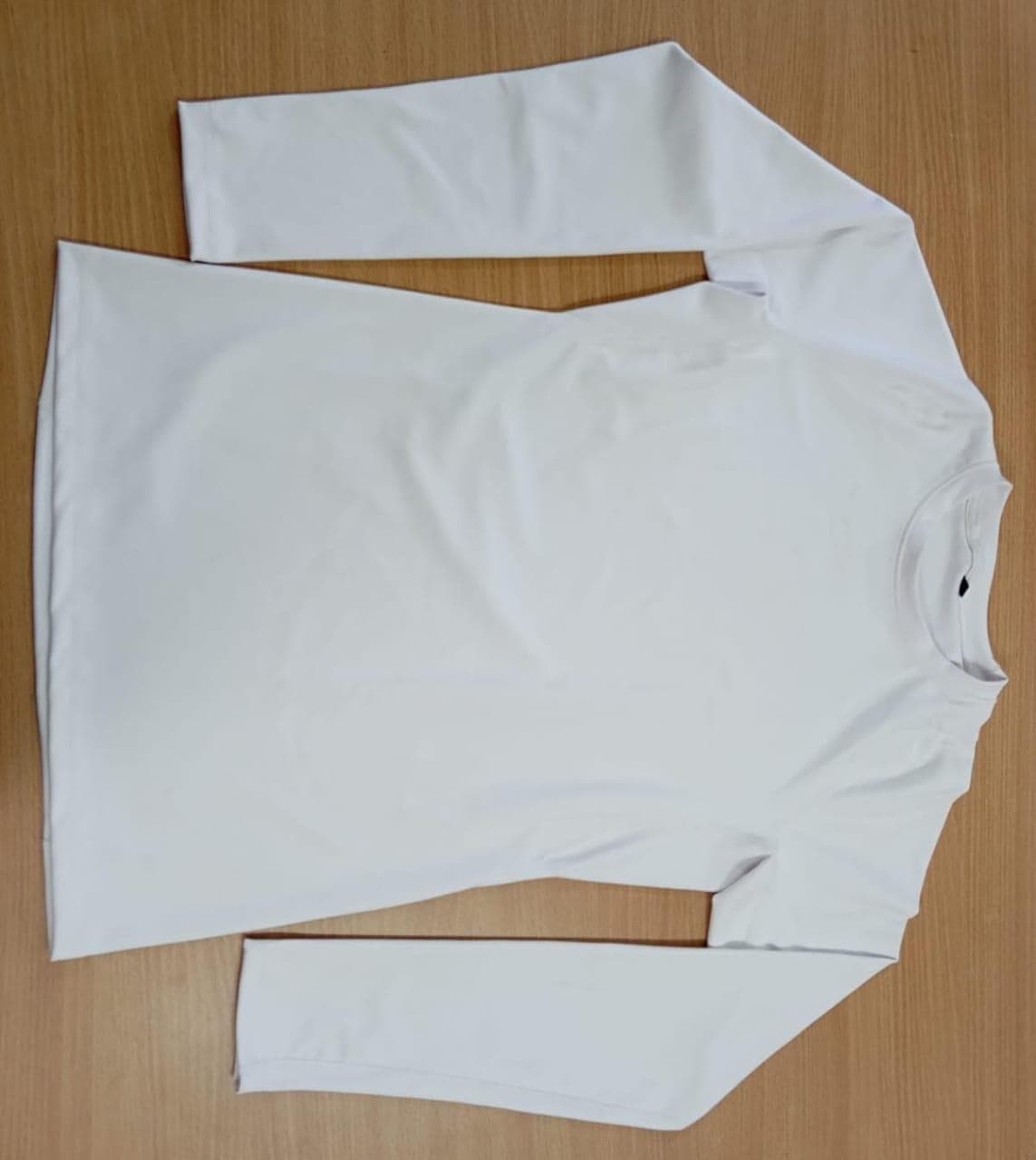 Core Compression Long-Sleeve — White